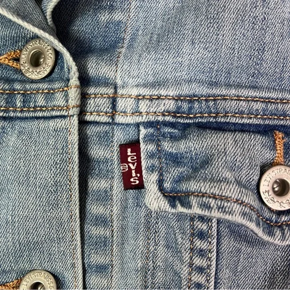 Levi’s denim women’s jacket size:M - Picture 9 of 13